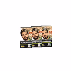3 x Bigen Men's Beard Colour | No Ammonia Formula with Aloe Extract & Olive Oil - 103 Dark Brown