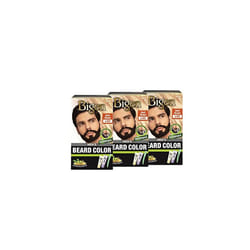 3 x Bigen Men's Beard Colour | No Ammonia Formula with Aloe Extract & Olive Oil - 103 Dark Brown
