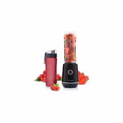 Breville Blend Active Personal Blender Smoothie Maker 350W 1 Portable Blend Active Bottle 600ml Leak Proof Lid Black Go ...