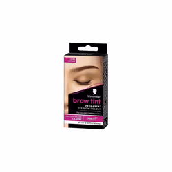 Schwarzkopf Brow Tint Professional formula Eyebrow Dye Brow Tinting Kit with Gentle Permanent Colour - Dark Brown Packaging m ...