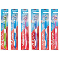 Colgate Extra Clean Toothbrush Full Head Firm #40  Brushes Hard Pack of 6