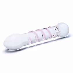 Glas Toys Spiral Staircase Classic dildo Transparent Glass 185 mm 10.7 cm