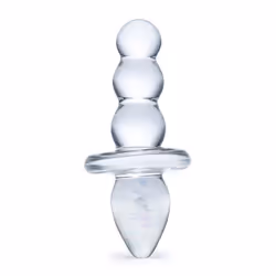 Glas Toys Titus, Butt plug, Transparent, Plastic, 1 pc(s), 7.62 cm, 115 mm