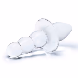 Glas Toys Titus Butt plug Transparent Plastic 1 pc(s)
