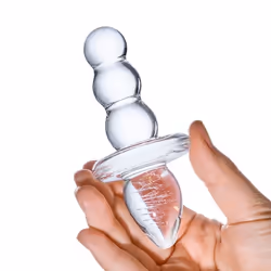 Glas Toys Titus Butt plug Transparent Plastic 1 pc(s)