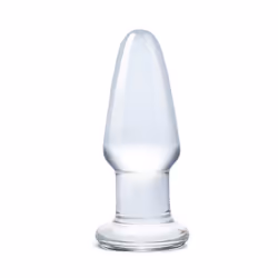 Glas Toys 4890808169711, Butt plug, Transparent, Plastic, 1 pc(s), 10.1 cm, 76 mm