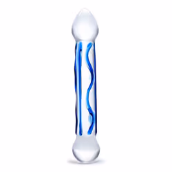 Glas Toys 4890808205600, Classic dildo, Transparent, Glass, Straight, 165 mm, 9.5 cm