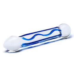 Glas Toys 4890808205600 dildo Classic dildo Transparent Glass 165 mm 9.5 cm