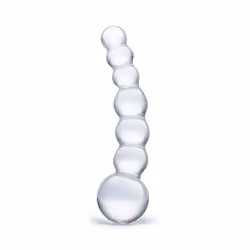 Glas Toys 4890808205631, Classic dildo, Anal sex, Transparent, Glass, Curved, 127 mm