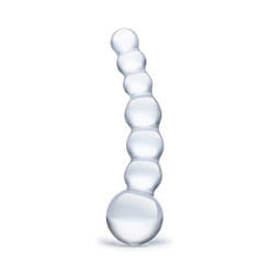 Glas Toys 4890808205631 dildo Classic dildo Anal sex Transparent Glass 127 mm 1.9 cm