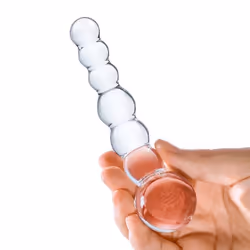 Glas Toys 4890808205631 dildo Classic dildo Anal sex Transparent Glass 127 mm 1.9 cm