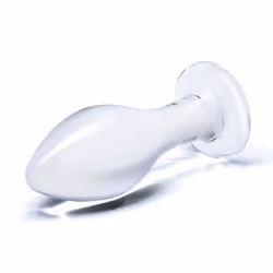 Glas Toys Classic Butt plug Transparent Plastic 1 pc(s)