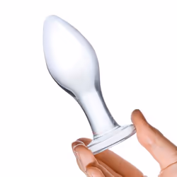 Glas Toys Classic Butt plug Transparent Plastic 1 pc(s)