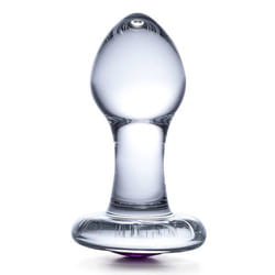 Glas Toys Bling Bling Butt plug Transparent Plastic 1 pc(s)