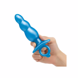 b-Vibe Bounce Beaded Silicone Butt Plug 4.4 Inch