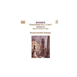 Gioachino Rossini  Rossini String Sonatas Nos. 1 2 and 3... CD (1993)