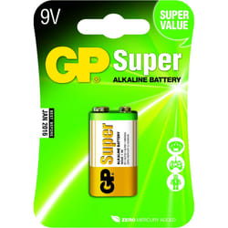 GP Batteries Super Alkaline 9V Single-use battery