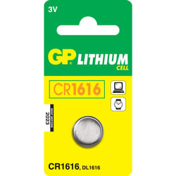 GP Batteries Lithium Cell CR1616 Single-use battery