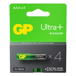 GP Batteries Ultra Plus Alkaline 03024AUPETA-B4 household battery Single-use battery AAA