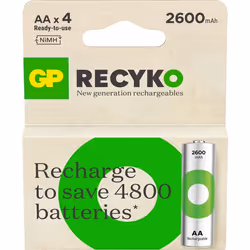 GP Batteries 201246 household battery Rechargeable battery AA Nickel-Metal Hydride (NiMH)