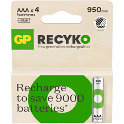 GP Batteries 201242 household battery Rechargeable battery AAA Nickel-Metal Hydride (NiMH)