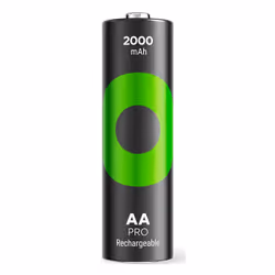 GP Batteries 201243, Rechargeable battery, AA, Nickel-Metal Hydride (NiMH), 1.2 V, 4 pc(s), 2000 mAh