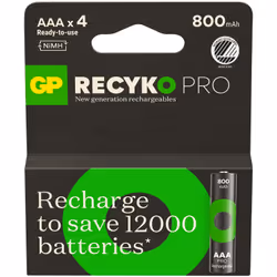 GP Batteries 201244 household battery Rechargeable battery AAA Nickel-Metal Hydride (NiMH)