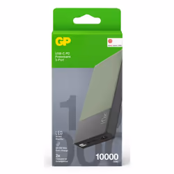 GP Batteries M2+ Lithium Polymer (LiPo) 10000 mAh Grey