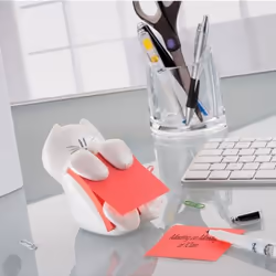 3M CAT-330 note paper dispenser Special White