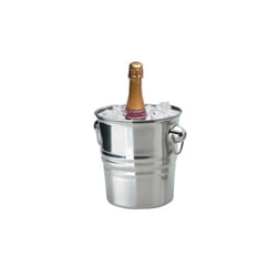 Stainless Steel Champagne Bucket 4.5L Wine Chiller Ice Holder Party Cooler