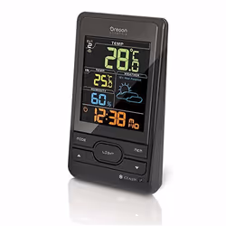 Oregon Scientific BAR206SX, Black, Indoor thermometer, Thermometer, Thermometer, 25 - 95%, 0.1 °C