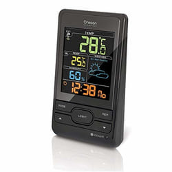Oregon Scientific BAR206SX digital weather station Black LCD AC/Battery