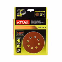 Ryobi RO125A10 Random Orbit Sander Sheet Set (10 piece)
