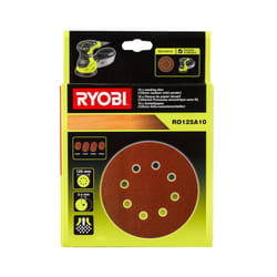 Ryobi RO125A10 Random Orbit Sander Sheet Set (10 piece)