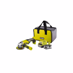 Ryobi ONE+ Angle Grinder 18V R18AG-140S 4.0Ah Kit
