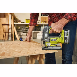 Ryobi R18JS7-0 Jigsaw, 18 V, Hyper Green