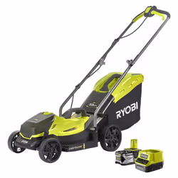 Ryobi RLM18X33B40 18V ONE+ Cordless 33cm Lawnmower Starter Kit (1 x 4.0Ah)