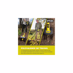 RYOBI RY18CVA-0 18V ONE+ Cordless Garden Cultivator (Bare Tool), Hyper Green - Additional view 9