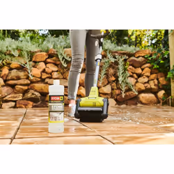 Ryobi RY18PCB-120 18V ONE+ Cordless Patio Cleaner with Scrubbing Brush