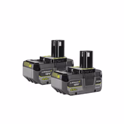 Ryobi RB1840X2 18V ONE+ Lithium+ 4.0Ah Battery Twin Pack