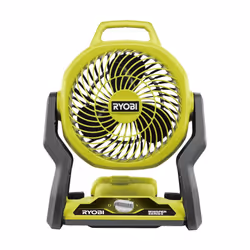 Ryobi RF18-0 18V ONE+ Cordless 3-Speed WHISPER Fan (Bare Tool)