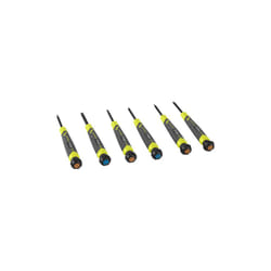 Ryobi 6pc Precision Screwdriver Set RHSDSPC6