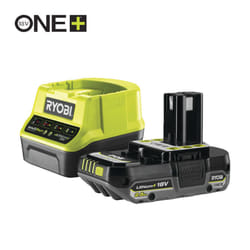 RYOBI Battery & Charger - RC1820 & RB1825X