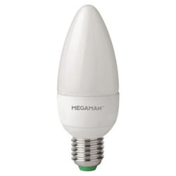 Megaman 143352 LED Candle Light Bulb Opal E27 ES 4000K Cool White 5.5W