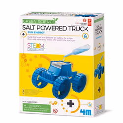 4M Green Science Salt-Powered Truck, Engineering kit, Engineering, 5 yr(s), Blue