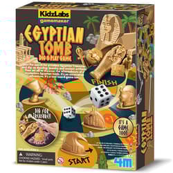 4M Egyptian Tomb Dig & Play Board game Race