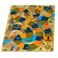 4M Egyptian Tomb Dig & Play Board game Race