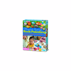 4M - 404756 - KidzMaker - Magical Animal Rock Painting