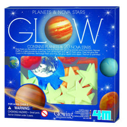 Glow in the Dark Planets and Nova Stars 20pcs - 4M