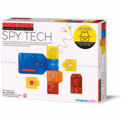4M 406805 Logiblocs Spy Tech (Medium), White